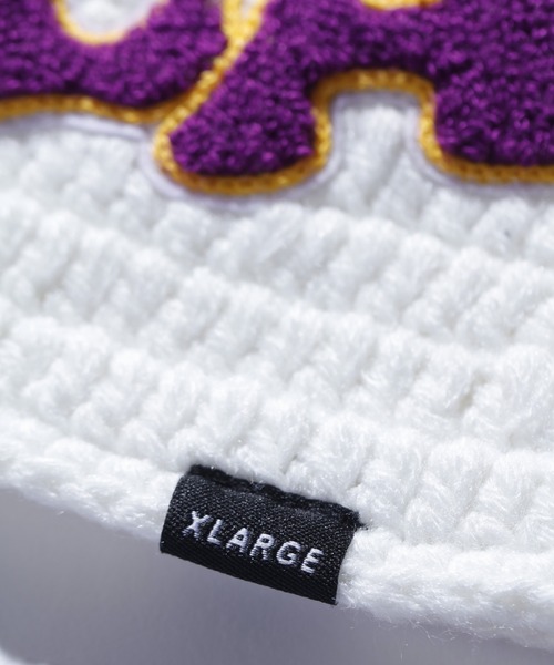 XLARGE(エクストララージ)の「CROCHET FLOWER KNIT HAT(ハット・メンズ・ホワイト/ブラック・ONE SIZE)」の14枚目の写真