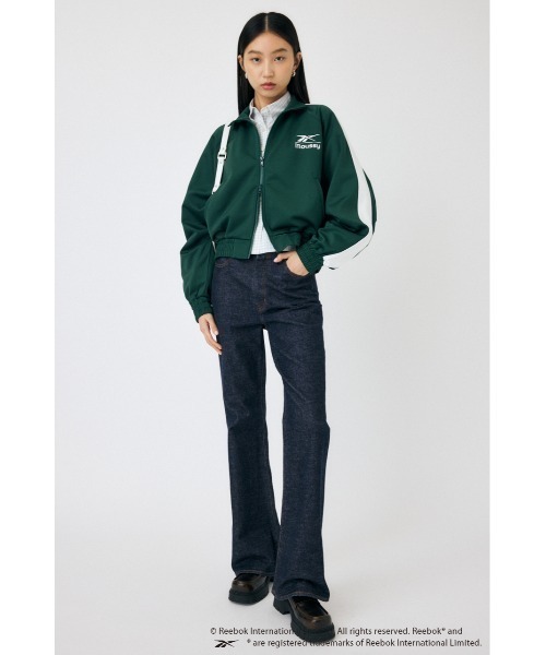 MOUSSY（マウジー）の「REEBOK トラックジャケット（パーカー・レディース・ネイビー/オフホワイト/ダークグリーン・FREE）」の7枚目の写真