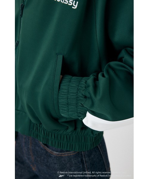 MOUSSY（マウジー）の「REEBOK トラックジャケット（パーカー・レディース・ネイビー/オフホワイト/ダークグリーン・FREE）」の15枚目の写真