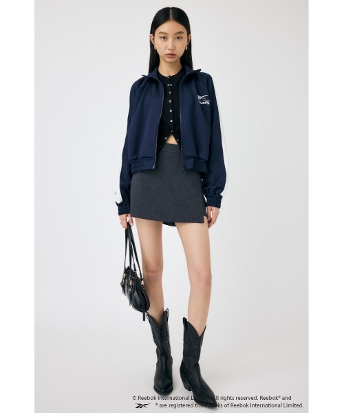 MOUSSY（マウジー）の「REEBOK トラックジャケット（パーカー・レディース・ネイビー/オフホワイト/ダークグリーン・FREE）」の20枚目の写真