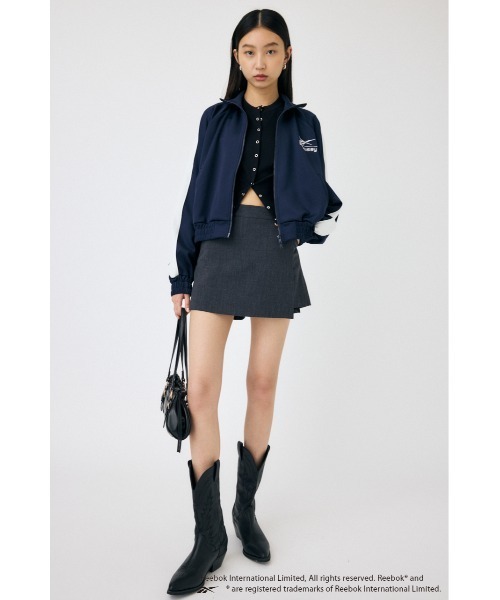 MOUSSY（マウジー）の「REEBOK トラックジャケット（パーカー・レディース・ネイビー/オフホワイト/ダークグリーン・FREE）」の21枚目の写真