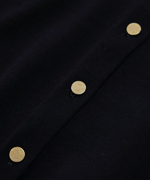 ROPE'（ロペ）の「【洗える】オーガニックコットンハイゲージカーディガン（カーディガン/ボレロ・レディース・ターコイズブルー/ネイビー/ホワイト・FREE）」の5枚目の写真