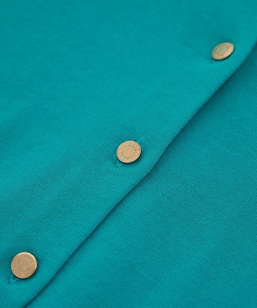 ROPE'（ロペ）の「【洗える】オーガニックコットンハイゲージカーディガン（カーディガン/ボレロ・レディース・ターコイズブルー/ネイビー/ホワイト・FREE）」の6枚目の写真