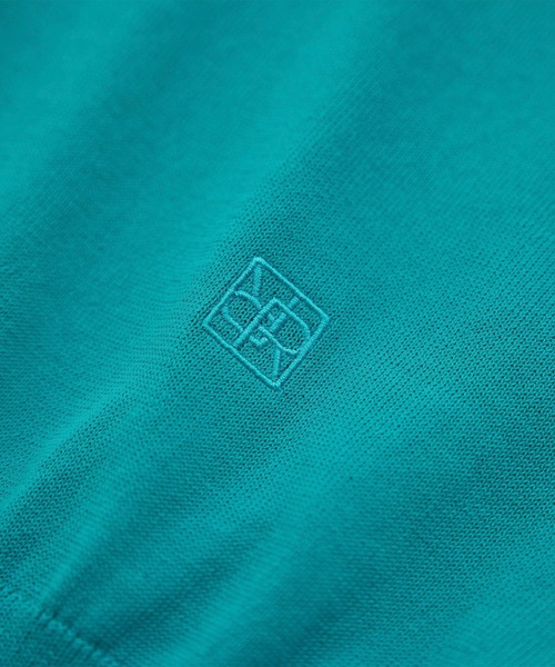 ROPE'（ロペ）の「【洗える】オーガニックコットンハイゲージカーディガン（カーディガン/ボレロ・レディース・ターコイズブルー/ネイビー/ホワイト・FREE）」の15枚目の写真