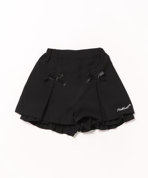 PINKHUNT(ピンクハント)の「PINKHUNT ピンクハント タックキュロット ショートパンツ 0567K(その他パンツ・キッズ・ブラック/ブラック系1・150cm/120cm/140cm/160cm/130cm)」の4枚目の写真