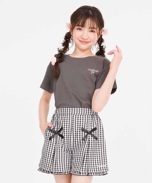 PINKHUNT(ピンクハント)の「PINKHUNT ピンクハント タックキュロット ショートパンツ 0567K(その他パンツ・キッズ・ブラック/ブラック系1・150cm/120cm/140cm/160cm/130cm)」の10枚目の写真