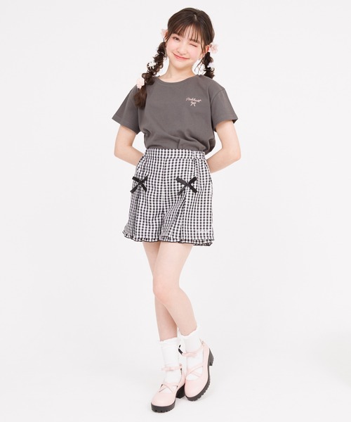 PINKHUNT(ピンクハント)の「PINKHUNT ピンクハント タックキュロット ショートパンツ 0567K(その他パンツ・キッズ・ブラック/ブラック系1・150cm/120cm/140cm/160cm/130cm)」の22枚目の写真