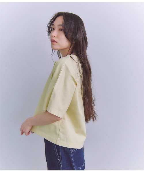 tシャツ 「ALBINI」Parallel Jersey 肩釦プルオーバー レディース ALBINI］Parallel Jersey 肩釦プルオーバー（Tシャツ/カットソー