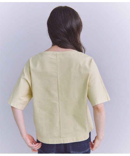 セール】［ALBINI］Parallel Jersey ヤッコスリーブ半袖Tシャツ