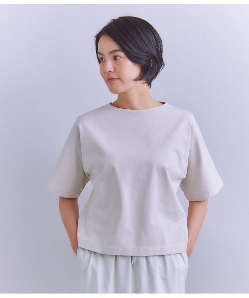 tシャツ 「ALBINI」Parallel Jersey ヤッコスリーブ半袖Ｔシャツ レディース セール】［ALBINI］Parallel Jersey ヤッコスリーブ半袖Tシャツ
