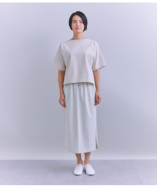 tシャツ 「ALBINI」Parallel Jersey ヤッコスリーブ半袖Ｔシャツ レディース セール】［ALBINI］Parallel Jersey ヤッコスリーブ半袖Tシャツ