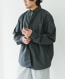 URBAN RESEARCH DOORS | ナイロンタッサー　ボタンダウンロングスリーブシャツ(シャツ/ブラウス)