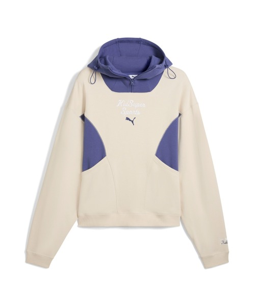 PUMA(プーマ)の「PUMA PUMA X KIDSUPER PROGRESSIVE HOODIE(プーマ×キッドスーパー プログレッシブ フーディ)(パーカー・メンズ・ブラック系/ホワイト系・MEDIUM/LARGE/X-LARGE)」の3枚目の写真
