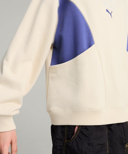 PUMA(プーマ)の「PUMA PUMA X KIDSUPER PROGRESSIVE HOODIE(プーマ×キッドスーパー プログレッシブ フーディ)(パーカー・メンズ・ブラック系/ホワイト系・MEDIUM/LARGE/X-LARGE)」の5枚目の写真