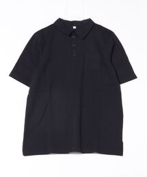 ヒンヤリ綿100%サマ見えポロチュニック