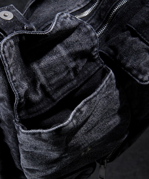 こ*こ様 ADRERデニム風ショルダーバッグ ADRER ショルダーバッグ vintage denim shoulder bag