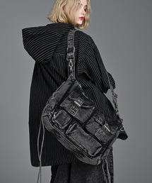 ADRER（アドラー）の「vintage denim shoulder bag / ヴィンテージデニムショルダーバッグ（ショルダーバッグ）」