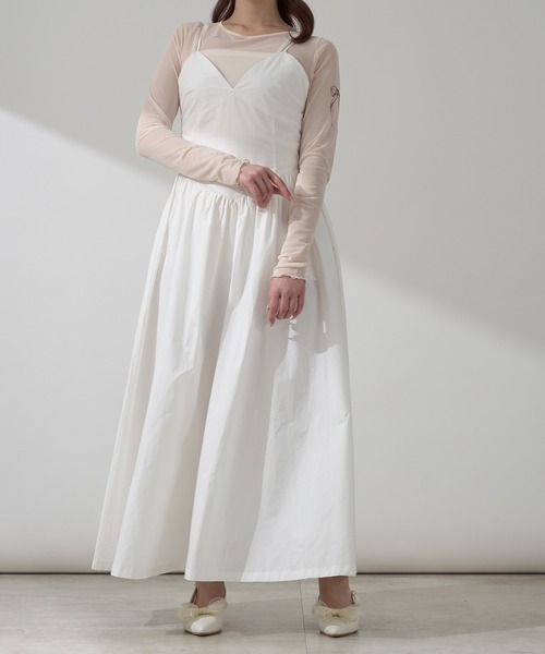 Ambre Neige(アンブルネージュ)の「sheer tattoo tulle tops / シアータトゥーチュールトップス(Tシャツ/カットソー・レディース・チャコールグレー/ライトグレー/ライトピンク/アイボリー・FREE)」の18枚目の写真