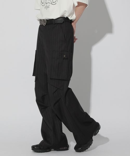 Anui（アニュイ）の「【UNISEX/2サイズ展開/SETUP対応】スリムカーゴパンツ（その他パンツ・レディース・グレー/ブラック・SMALL/MEDIUM）」の14枚目の写真