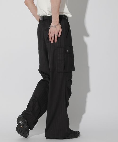 Anui（アニュイ）の「【UNISEX/2サイズ展開/SETUP対応】スリムカーゴパンツ（その他パンツ・レディース・グレー/ブラック・SMALL/MEDIUM）」の15枚目の写真