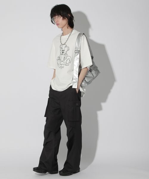 Anui（アニュイ）の「【UNISEX/2サイズ展開/SETUP対応】スリムカーゴパンツ（その他パンツ・レディース・グレー/ブラック・SMALL/MEDIUM）」の16枚目の写真