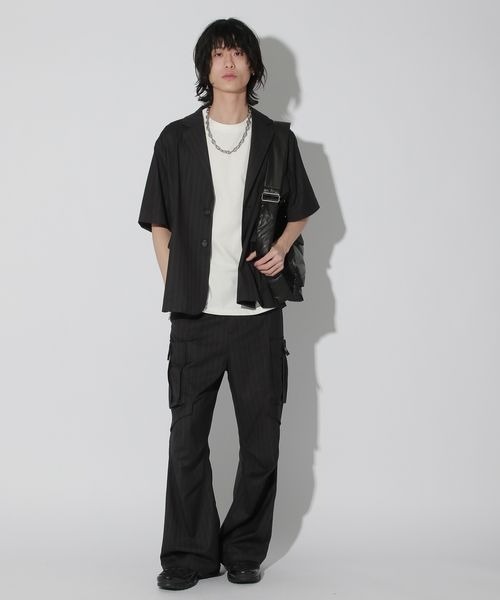 Anui（アニュイ）の「【UNISEX/2サイズ展開/SETUP対応】スリムカーゴパンツ（その他パンツ・レディース・グレー/ブラック・SMALL/MEDIUM）」の19枚目の写真