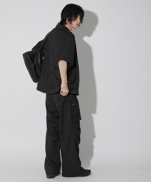 Anui（アニュイ）の「【UNISEX/2サイズ展開/SETUP対応】スリムカーゴパンツ（その他パンツ・レディース・グレー/ブラック・SMALL/MEDIUM）」の21枚目の写真