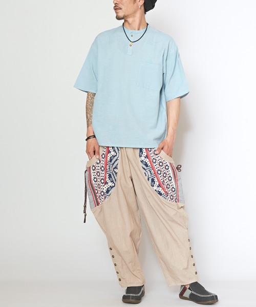 トップス m!_cha チャイハネ チャイハネ 【チャイハネ】チェームMEN'Sトップス