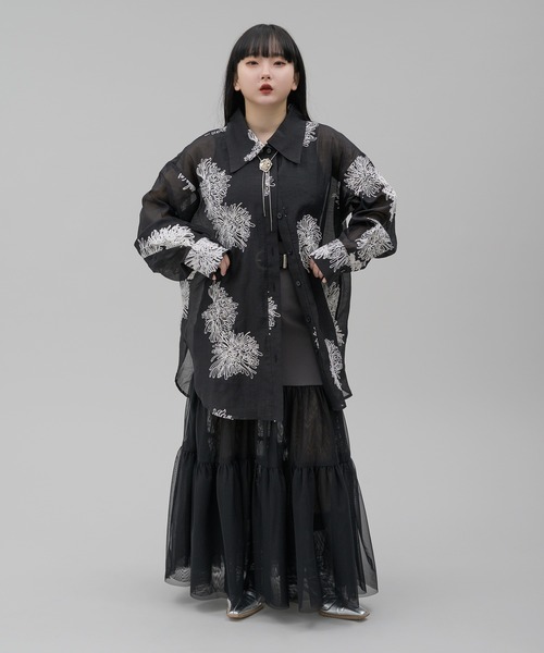 Ellno de Mavie（エルノデメヴィ）の「【モﾁｬﾝコラボ】フラワー