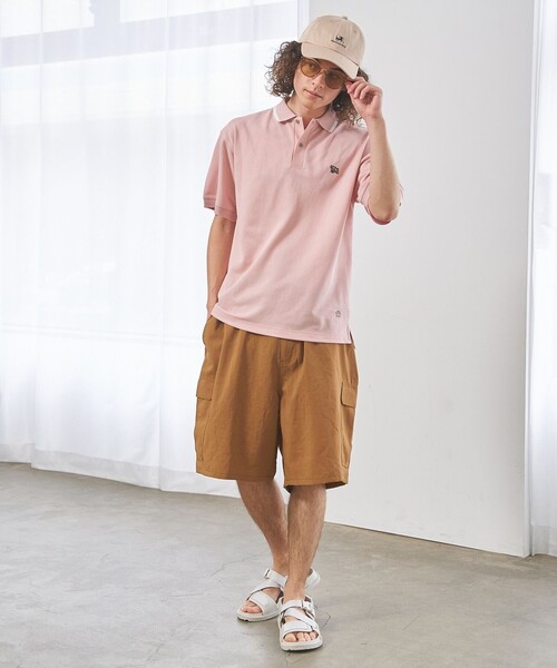 J.PRESS YORK STREET(ジェイプレスヨークストリート)の「【UNISEX】リネンライクイージーカーゴ ハーフパンツ(その他パンツ・メンズ・ブラック系/ブラウン系/ライトグリーン系/ライトグレー系・LARGE/SMALL)」の10枚目の写真