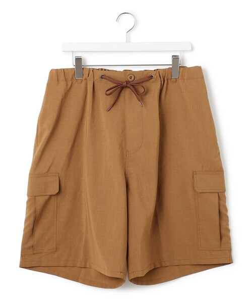 J.PRESS YORK STREET(ジェイプレスヨークストリート)の「【UNISEX】リネンライクイージーカーゴ ハーフパンツ(その他パンツ・メンズ・ブラック系/ブラウン系/ライトグリーン系/ライトグレー系・LARGE/SMALL)」の12枚目の写真