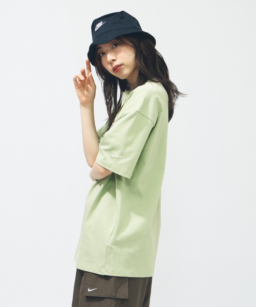 NIKE（ナイキ）の「ナイキ NIKE ナイキ  NSW OS OPP1 S/S Tシャツ（Tシャツ/カットソー・レディース・グレー/グリーン/ホワイト・M/L）」の12枚目の写真