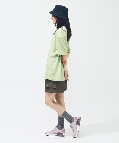 NIKE（ナイキ）の「ナイキ NIKE ナイキ  NSW OS OPP1 S/S Tシャツ（Tシャツ/カットソー・レディース・グレー/グリーン/ホワイト・M/L）」の9枚目の写真