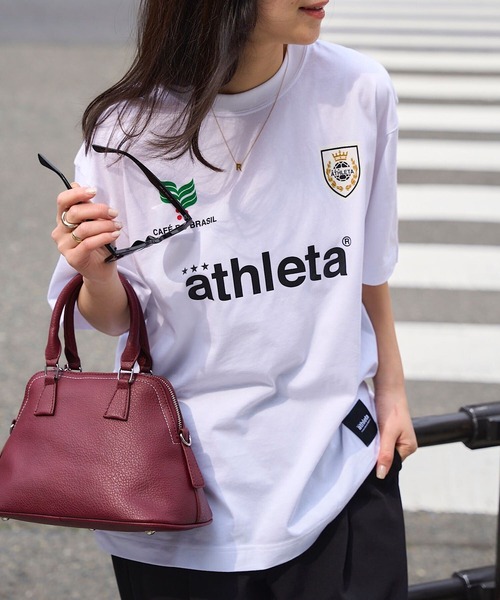 athleta ］プリントTシャツ（Tシャツ/カットソー）｜ATHLETA