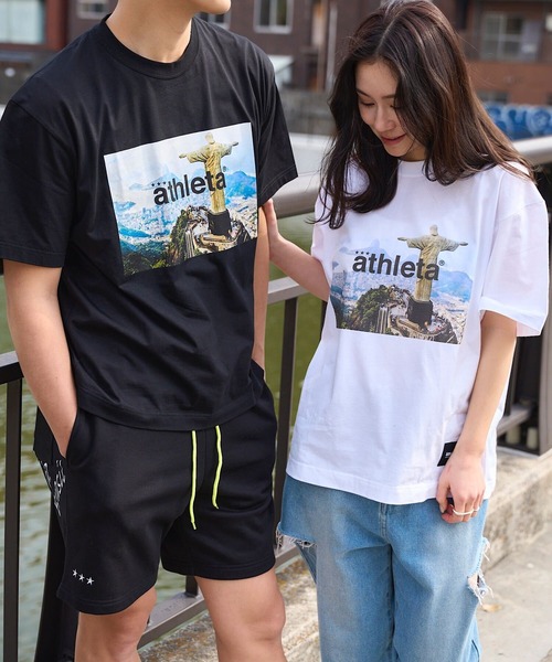 athleta ］プリントTシャツ（Tシャツ/カットソー）｜ATHLETA