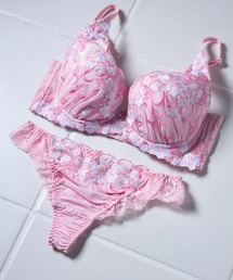 複数割-100★B75×2♡サイドリボン♥️ピンク&ブラック✨ブラTバックセット✨ 複数割-100☆B75×2♡サイドリボン♥️ピンク&ブラック✨ブラT
