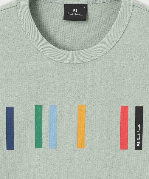 PS Paul Smith（ピーエスポールスミス）の「カラーブロックプリント 半袖カットソー / 152565 204Z（Tシャツ/カットソー・メンズ・オフホワイト/ブラック/ライトグリーン・X-LARGE/LARGE/MEDIUM/SMALL）」の15枚目の写真