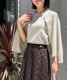 MICO COULIER | 《セット商品》ラメノースリーブ+カーディガン(ニット/セーター)