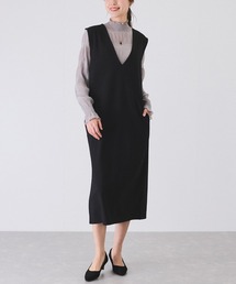 Jayro（ジャイロ）の「フロントＶあきジャンパースカート（ジャンパースカート）」