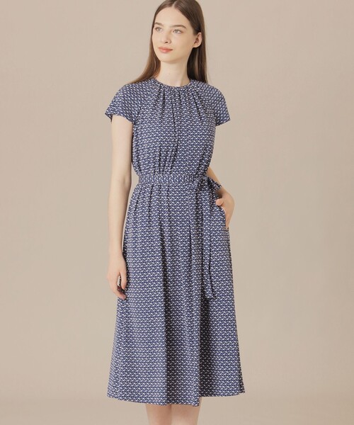 ＊極美品【マッキントッシュ】タンブラーチェックワンピース　ピンタック　44 MACKINTOSH LONDON（マッキントッシュ ロンドン）の「タンブラー