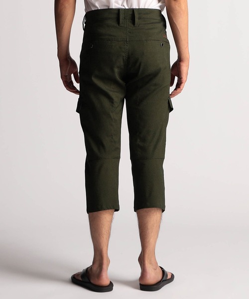 NICOLE CLUB FOR MEN（ニコルクラブフォーメン）の「【２５モデルEC限定再販売】ガムストレッチ　クロップドカーゴパンツ（その他パンツ・メンズ・ブラック系/チャコール/カーキ系/ネイビー・SMALL/MEDIUM/X-LARGE/LARGE）」の10枚目の写真