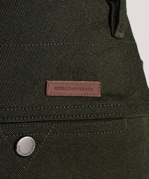 NICOLE CLUB FOR MEN（ニコルクラブフォーメン）の「【２５モデルEC限定再販売】ガムストレッチ　クロップドカーゴパンツ（その他パンツ・メンズ・ブラック系/チャコール/カーキ系/ネイビー・SMALL/MEDIUM/X-LARGE/LARGE）」の17枚目の写真