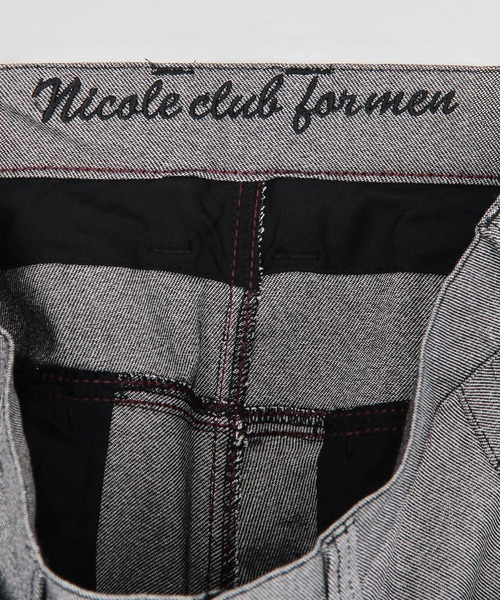 NICOLE CLUB FOR MEN（ニコルクラブフォーメン）の「【２５モデルEC限定再販売】ガムストレッチ　クロップドカーゴパンツ（その他パンツ・メンズ・ブラック系/チャコール/カーキ系/ネイビー・SMALL/MEDIUM/X-LARGE/LARGE）」の22枚目の写真
