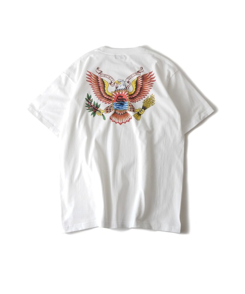 Subciety（サブサエティ）の「1dollar eagle tee（Tシャツ/カットソー・メンズ・ブラック/ホワイト/ネイビー・SMALL/MEDIUM/LARGE/X-LARGE/XX-LARGE）」の14枚目の写真