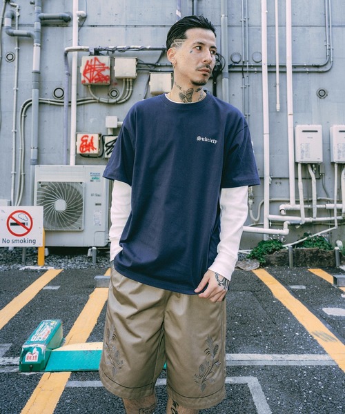 Subciety（サブサエティ）の「1dollar eagle tee（Tシャツ/カットソー・メンズ・ブラック/ホワイト/ネイビー・SMALL/MEDIUM/LARGE/X-LARGE/XX-LARGE）」の10枚目の写真