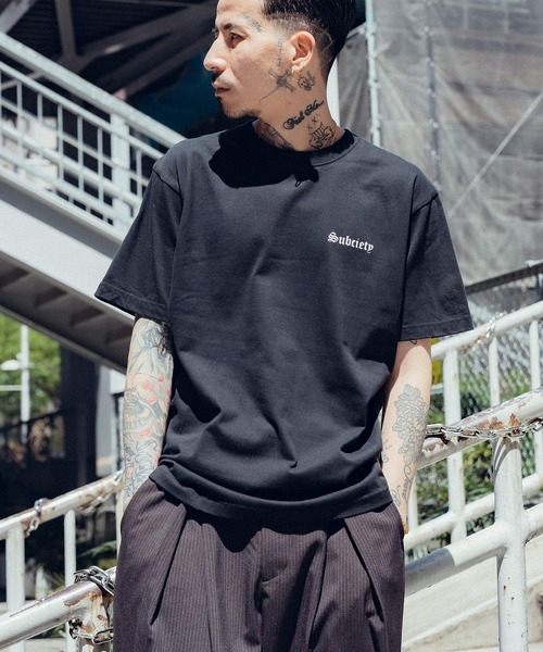 Subciety（サブサエティ）の「1dollar eagle tee（Tシャツ/カットソー・メンズ・ブラック/ホワイト/ネイビー・SMALL/MEDIUM/LARGE/X-LARGE/XX-LARGE）」の8枚目の写真