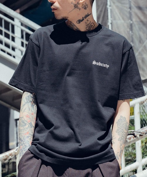 Subciety（サブサエティ）の「1dollar eagle tee（Tシャツ/カットソー・メンズ・ブラック/ホワイト/ネイビー・SMALL/MEDIUM/LARGE/X-LARGE/XX-LARGE）」の4枚目の写真