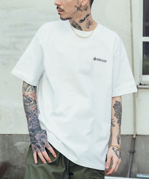Subciety（サブサエティ）の「1dollar eagle tee（Tシャツ/カットソー・メンズ・ブラック/ホワイト/ネイビー・SMALL/MEDIUM/LARGE/X-LARGE/XX-LARGE）」の15枚目の写真