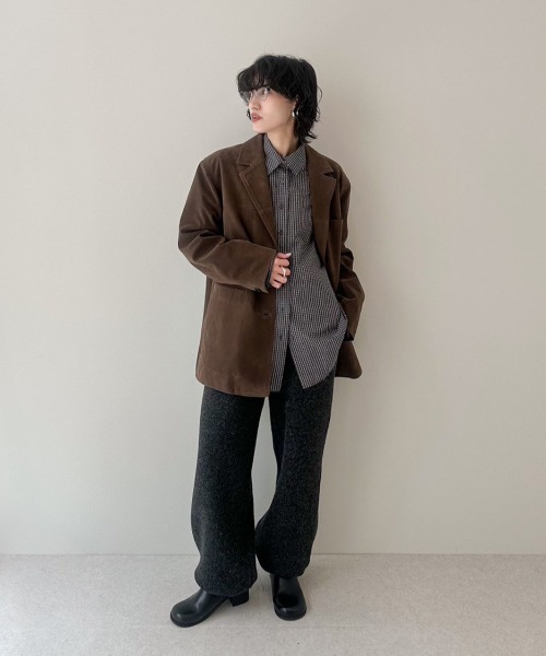 Ecoleather Heel Slip-ons（スリッポン）｜anuke（アンヌーク）の