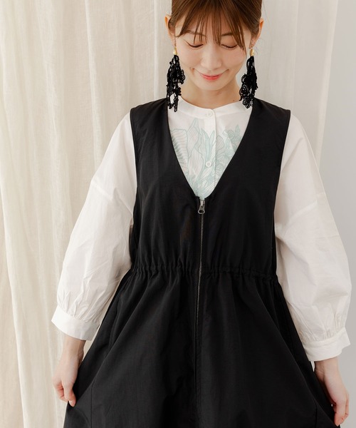 Apolina 刺繍付きノースリーブワンピース 5-7y apolina 花柄ノースリーブワンピース 5〜7y - メルカリ